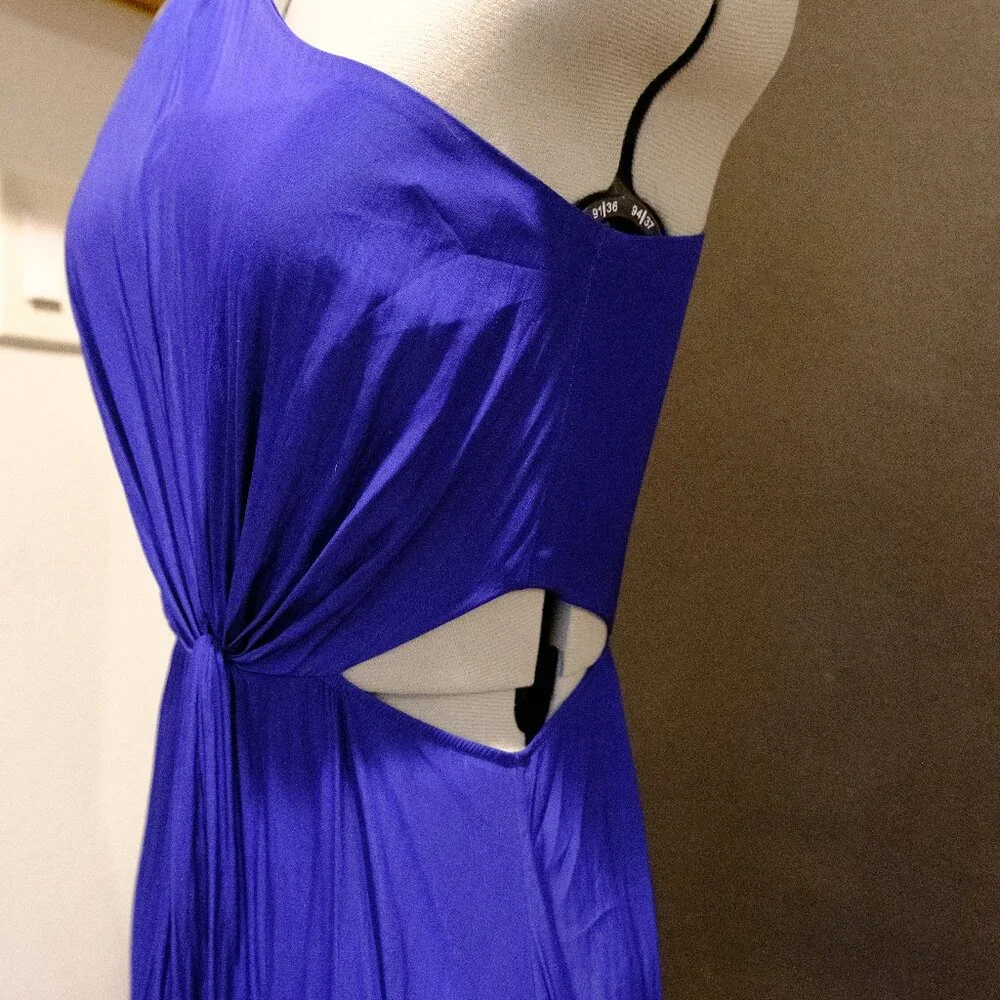 NWT Ramy Brook Lynley Dress in Royal Blue - Picture 5 of 7